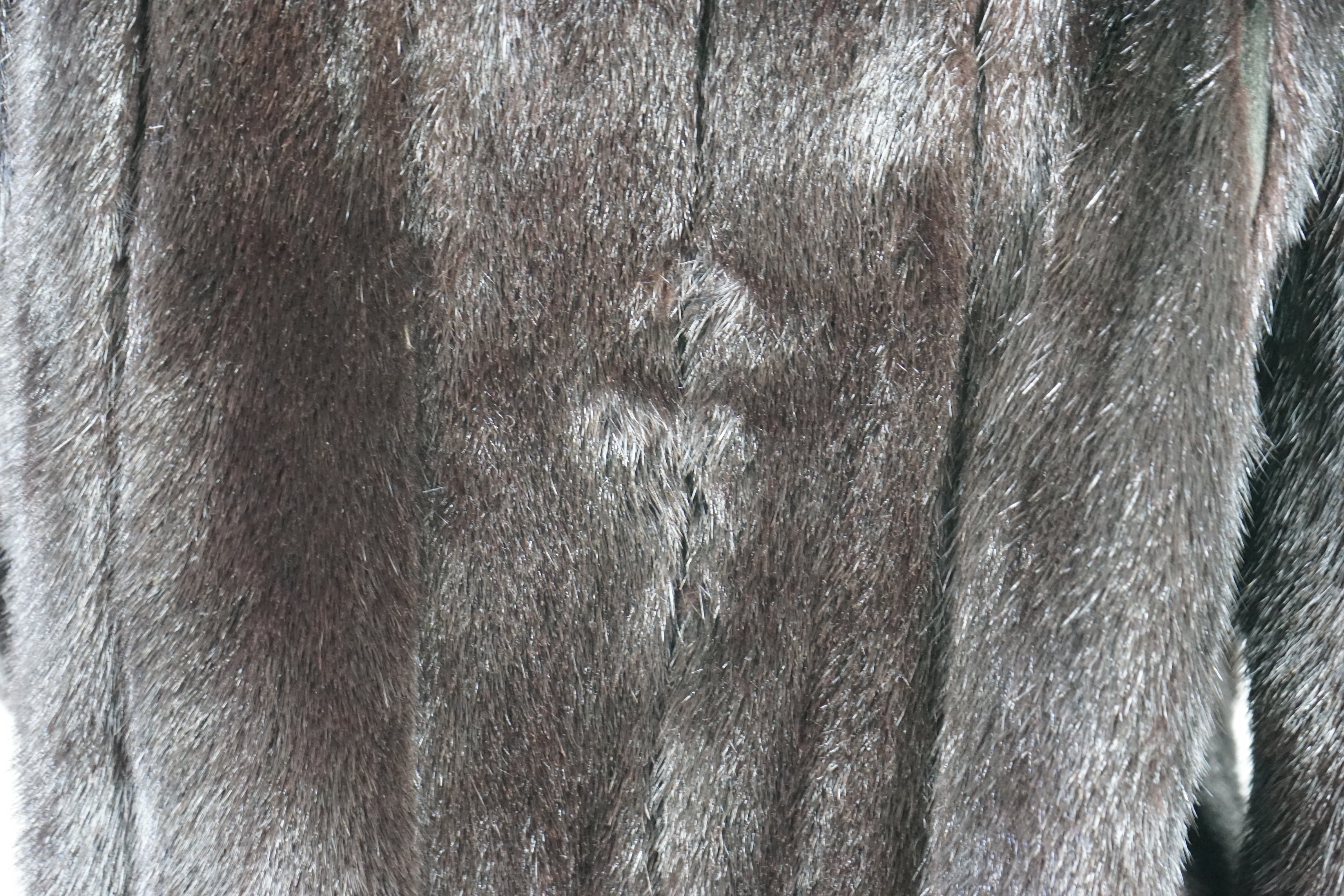 A vintage Christian Dior fur jacket.
